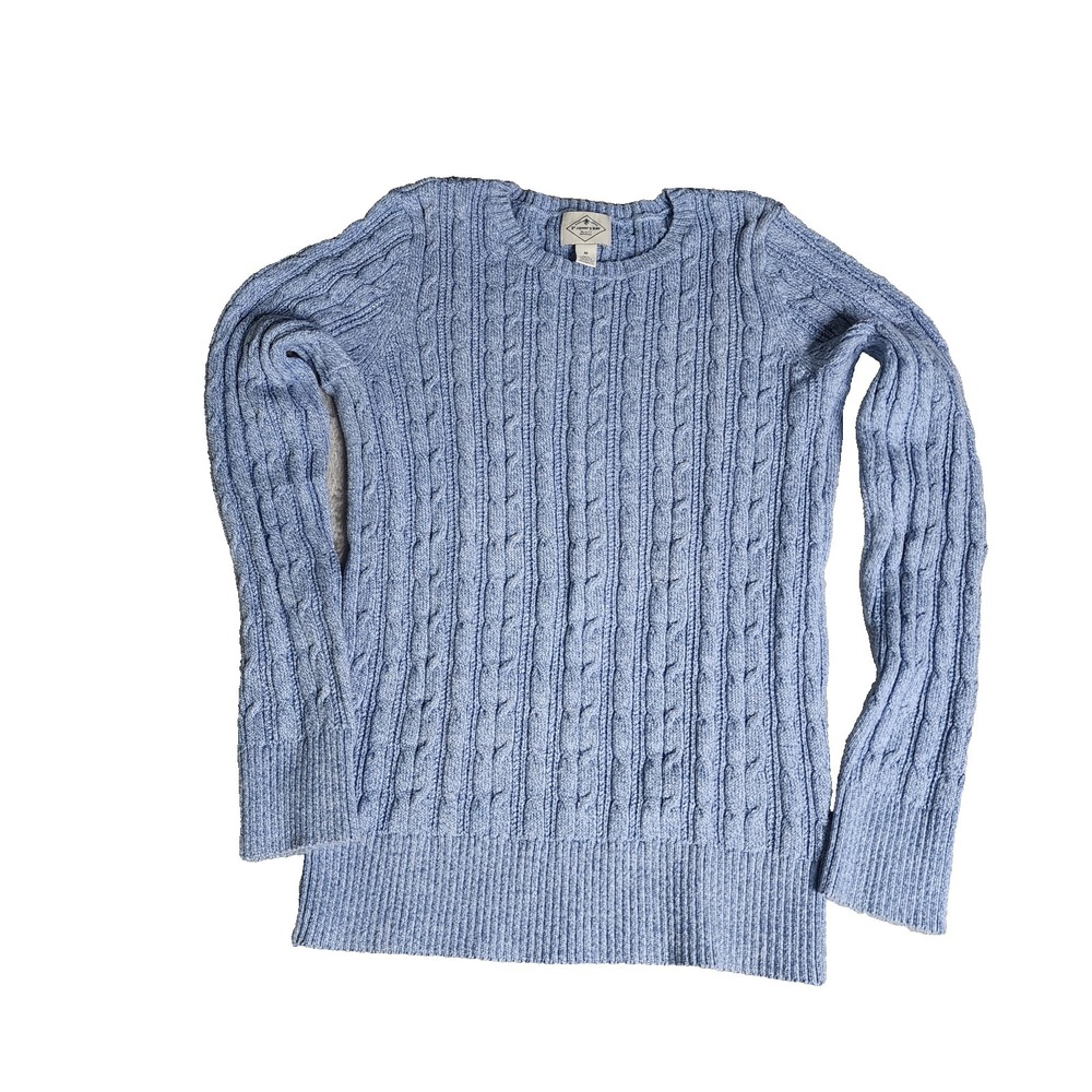 Women's St Johns Bay Knit Sweater Size Medium Preppy Academia Grandpacore